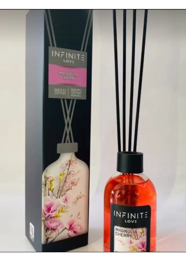 INFINITE LOVE Magnolia Cherry Bambu çubuklu oda ve ortam kokusu 110 Ml