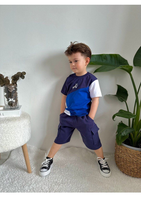 Cepli Orjinal Marka Erkek Çocuk Şortlu Takım