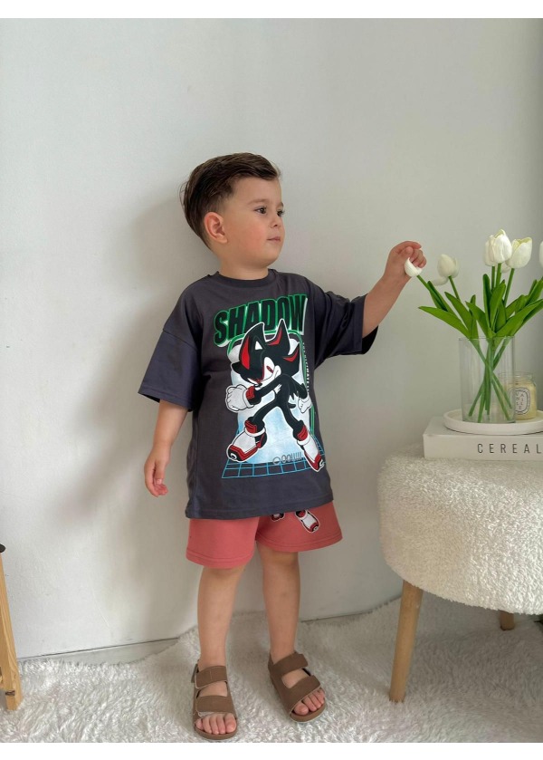 Shadow Erkek Çocuk Şortlu Takım