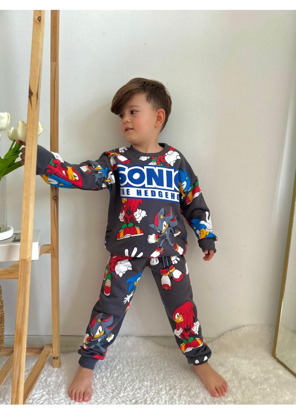 SONIC Orjinal Marka Erkek Çocuk 2 li Takım